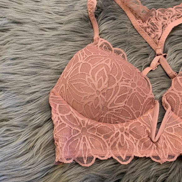 NWOT Victoria's Secret PINK Lace Date Bra, Small - Picture 3 of 7